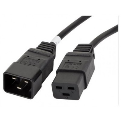 CABLE ALIMENTACION LANBERG IEC320 C19 A IEC320 C20 VDE 1.8M CABLE ALIMENTACION LANBERG IEC320 C19 A IEC320 C20 VDE 1.8M