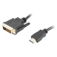 Cable hdmi lanberg macho - dvi - d 24+1 macho 4k dual link 3m negro (Espera 4 dias)