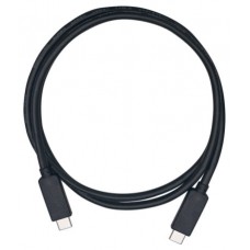 QNAP USB3.1 GEN2 10G 1.0M TYPE-C TO TYPE-C CABLE cable USB 1 m 3.2 Gen 2 (3.1 Gen 2) USB C Negro (Espera 4 dias)