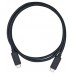 QNAP USB3.1 GEN2 10G 1.0M TYPE-C TO TYPE-C CABLE cable USB 1 m 3.2 Gen 2 (3.1 Gen 2) USB C Negro (Espera 4 dias)