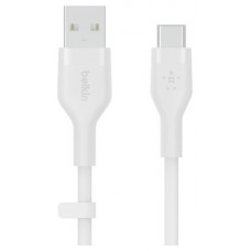 Belkin BOOST↑CHARGE Flex cable USB 3 m USB 2.0 USB A USB C Blanco (Espera 4 dias)