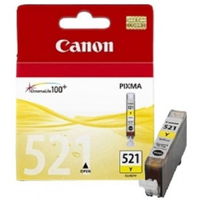 TINTA CANON CLI521Y AMARILLO (Espera 4 dias)