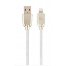 CABLE IPHONE LIGHTNING-USB A/M USB2.0 1M BLANCO GEMBIRD (Espera 4 dias)