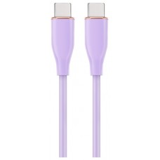 CABLE DE CARGA Y DATOS GEMBIRD (PD) TIPO-C SILICONA ALTA CALIDAD 1,5M MORADO CABLE DE CARGA Y DATOS GEMBIRD (PD) TIPO-C SILICONA ALTA CALIDAD 1,5M MORADO