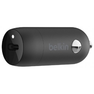 CARGADOR DE COCHE BELKIN CCA003BTBK USB-C PD 20W BOOST