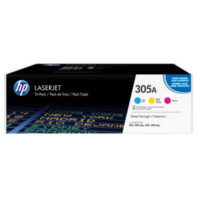 HP TONER LASER TRICOLOR 305A