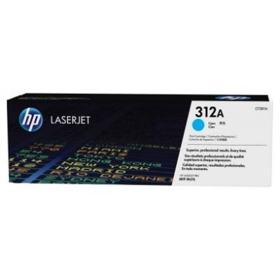 HP TONER LaserJet Pro MFP M476 Cyan.Nº312A 2.700 Paginas