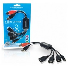 HUB 3 PUERTOS USB + 1 MINI USB CONCEPTRONIC   1100013