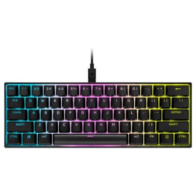 TECLADO CORSAIR USB K65 MINI BLK-MX RED-RGB