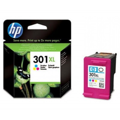 Cartucho de tinta original HP 301XL de alta capacidad