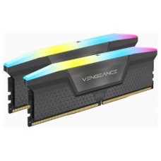 MEMORIA CORSAIR DDR5 32GB 2X16GB PC5200 VENGEANCE RGB CMH32GX5M2B5200Z40K (Espera 4 dias)
