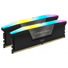 MEMORIA CORSAIR DDR5 64GB 2X32GB PC5200 VENGEANCE RGB CMH64GX5M2B5200C40 (Espera 4 dias)