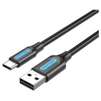 CABLE USB-A A USB-C 2 M GRIS VENTION (Espera 4 dias)