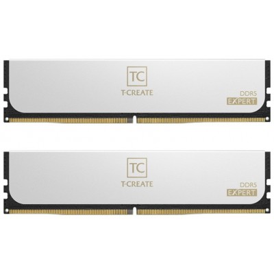 DDR5 TEAMGROUP T-CREATE EXPERT 24GBx2 7200 BLANCO  CL34-42-42-84 1.4V DDR5 TEAMGROUP T-CREATE EXPERT 24GBx2 7200 BLANCO  CL34-42-42-84 1.4V