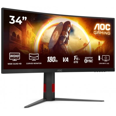 MONITOR GAMING AOC CURVO WQHD 180Hz CU34G4 (Espera 4 dias) MONITOR GAMING AOC CURVO WQHD 180Hz CU34G4 (Espera 4 dias)