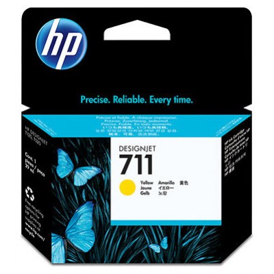 HP DesignJet T120/T520 Cartucho Amarillo Nº711