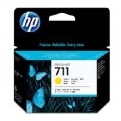 HP DesignJet T120/T520 Cartucho Amarillo Nº711 (Pack 3)