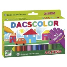 ESTUCHE 12 CERAS DE COLORES DACSCOLOR DACS DC050290 (Espera 4 dias)