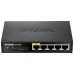 SWITCH D-LINK  5P DGS-1005P/E 10/100/1000 4P PoE SOHO
