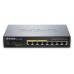 SWITCH D-LINK  8P DGS-1008P/E 10/100/1000 4P PoE SOHO