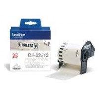 BROTHER Rollo de Cinta de Pelicula Plastica Continua Blanca de 62mm x 15,24m