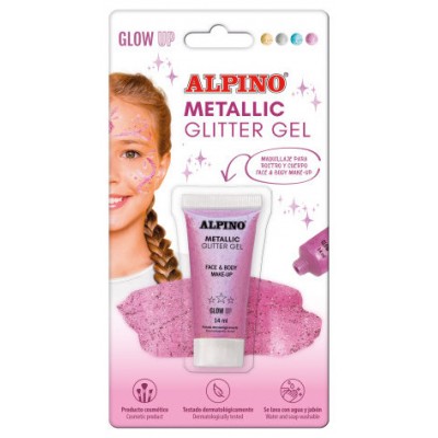 BLÍSTER MAQUILLAJE CON COLOR Y PURPURINA GLITTER ROSA ALPINO DL000604 (Espera 4 dias)