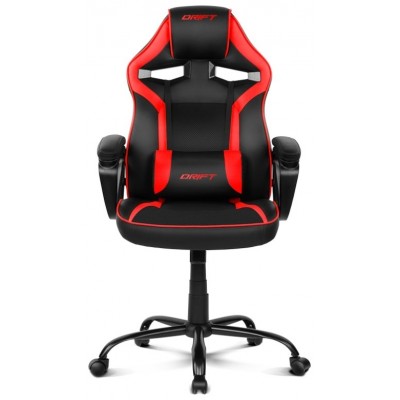 DRIFT DR50 Silla para videojuegos de PC Asiento acolchado tapizado Negro (Espera 4 dias)