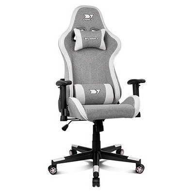 SILLA GAMING DRIFT DR90 PRO GRIS - BLANCA