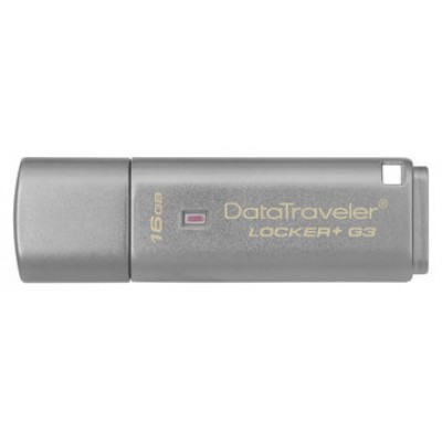 USB DISK 16 GB DATATRAVELER LOCKER+ G3 USB 3.0 KINGSTON (Espera 4 dias)