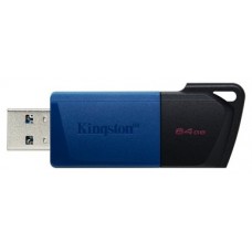 Kingston Technology DataTraveler Exodia M unidad flash USB 64 GB USB tipo A 3.2 Gen 1 (3.1 Gen 1) Negro, Azul (Espera 4 dias)