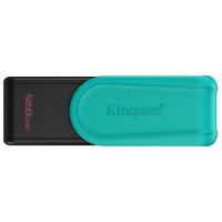 Kingston Technology DataTraveler 128GB Portable USB 3.2 Gen 1 Exodia S (Black/Turquoise) (Espera 4 dias)