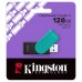 Kingston Technology DataTraveler 128GB Portable USB 3.2 Gen 1 Exodia S (Black/Turquoise) (Espera 4 dias)