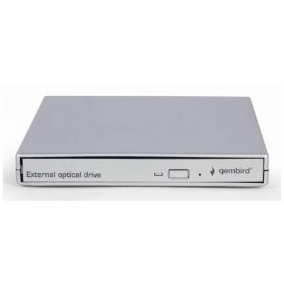 UNIDAD DE DVD USB EXTERNA GEMBIRD PLATA UNIDAD DE DVD USB EXTERNA GEMBIRD PLATA