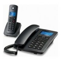 MOTOROLA C4201 Telefono Combo Fijo + DECT Negro