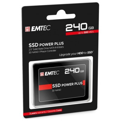 Emtec X150 - 240GB - 2.5" Inteno SSD - SATA 6Gb/s