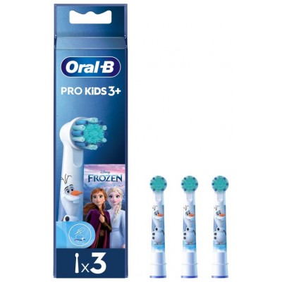 ACCESORIO DENTAL BRAUN ORAL-B KIDS FROZEN BLANCO PACK 3 UDS ACCESORIO DENTAL BRAUN ORAL-B KIDS FROZEN BLANCO PACK 3 UDS