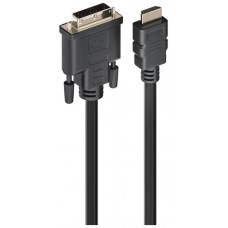 Ewent EC1351 adaptador de cable de v&iacute;deo 3 m HDMI tipo A (Est&aacute;ndar) DVI-D Negro (Espera 4 dias)