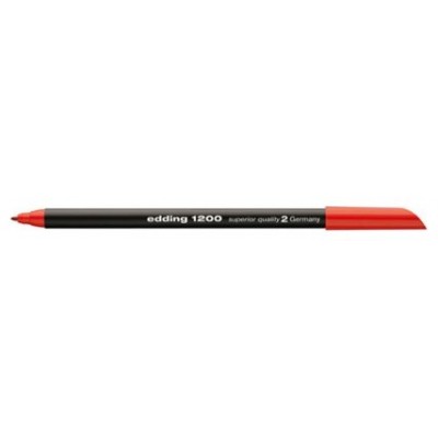 ROTULADOR PUNTA FINA 1200 ROJO EDDING 1200-02 (MIN10) (Espera 4 dias)