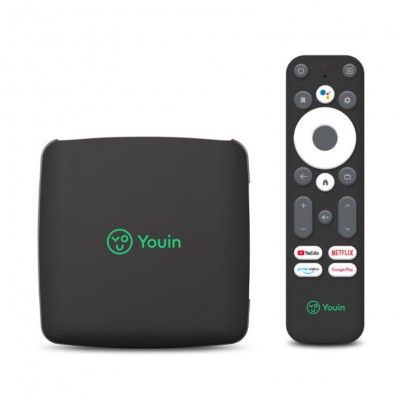 Youin EN1060K convertidor de Smart TV Negro 4K Ultra HD 8 GB Wifi Ethernet (Espera 4 dias)