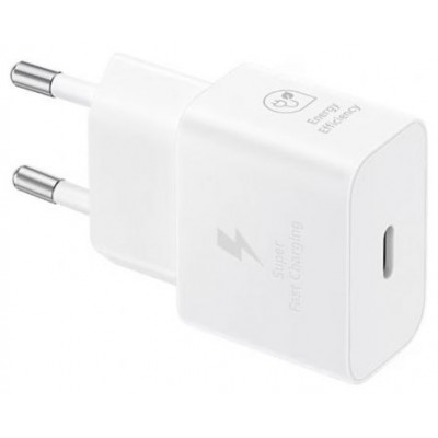 CARGADOR SAMSUNG USB-C 25W GAN WHITE SIN CABLE CARGADOR SAMSUNG USB-C 25W GAN WHITE SIN CABLE