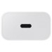 CARGADOR SAMSUNG USB-C 25W GAN WHITE SIN CABLE CARGADOR SAMSUNG USB-C 25W GAN WHITE SIN CABLE