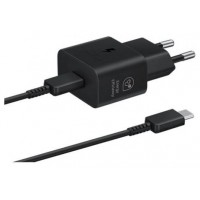 CARGADOR SAMSUNG EP-T2510 USB-C 25W GAN NEGRO CON CABLE CARGADOR SAMSUNG EP-T2510 USB-C 25W GAN NEGRO CON CABLE