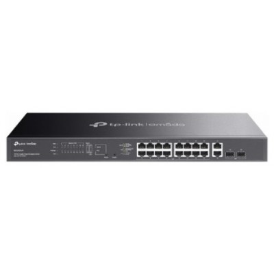 TP-Link ES220GMP switch Gestionado Gigabit Ethernet (10/100/1000) Energía sobre Ethernet (PoE) Negro (Espera 4 dias)