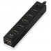 CONCENTRADOR USB-A DE ALTA VELOCIDAD USB 2.0 DE 7 PUERTOS INTERRUPTOR ON/OFF