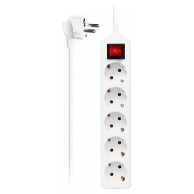 EWENT EW3916  Regleta 5 Tomas / 1 interruptor 1.5m