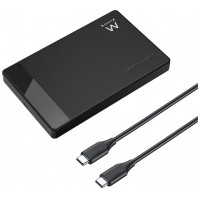 Ewent EW7073 caja para disco duro externo Carcasa de disco duro/SSD Negro 2.5" (Espera 4 dias)