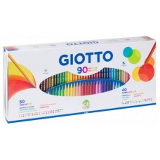 GIOTTO STILNOVO CAJA 50 LAPICEROS + 40 ROTULADORES + SACAPUNTAS GIOTTO F257500 (Espera 4 dias)