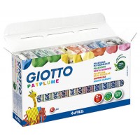 CAJA 12 PLASTILINA PATPLUME 150G GIOTTO F51190000 (Espera 4 dias)