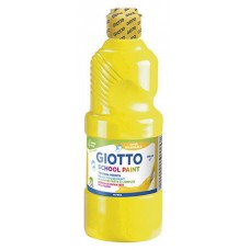 BOTELLA TÉMPERA LAVABLE AMARILLA 500ML GIOTTO F535302 (Espera 4 dias)