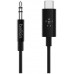 CABLE DE AUDIO BELKIN F7U079BT03-BLK USB-C A JACK